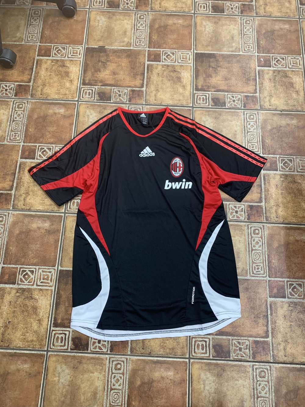 adidas AC Milan 2008/09 Retro Training Jersey Size M